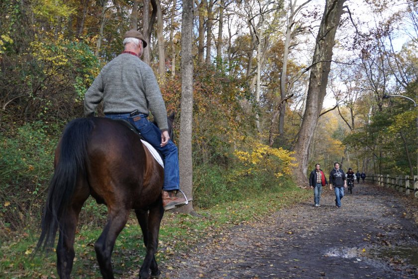 Used to be a busy bridle path