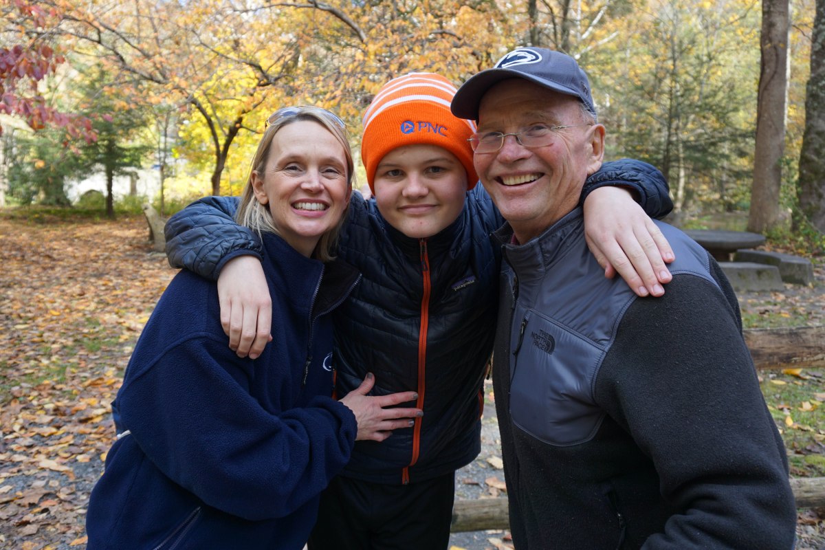 Walt Dinda, Tammy and Connor