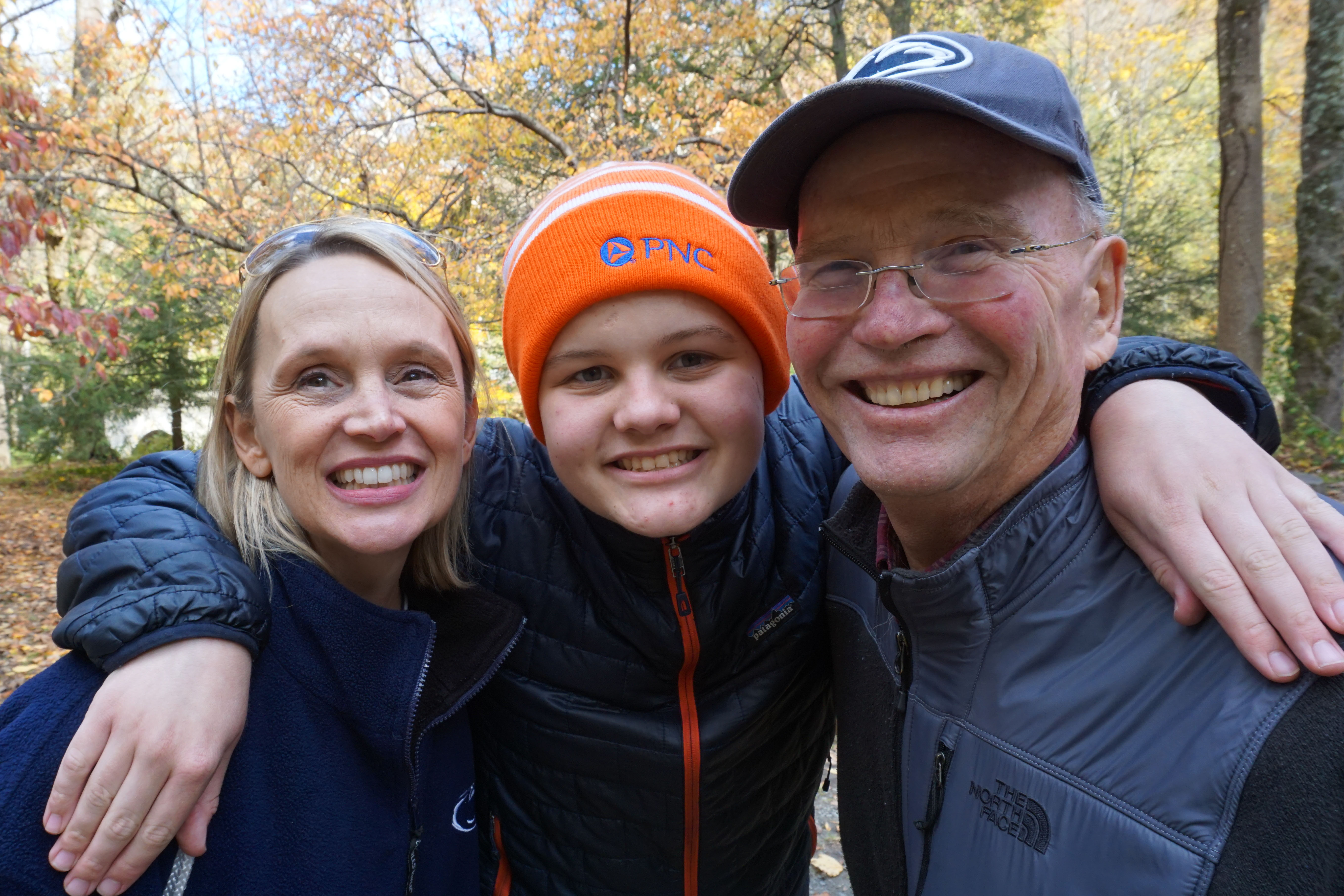 Tammy, Connor and Walt