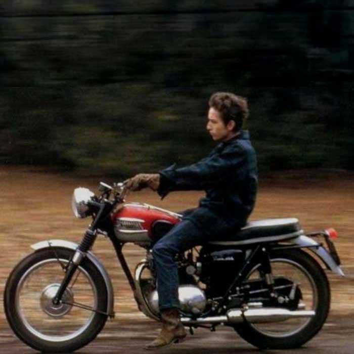 Dylan on Motorcyle