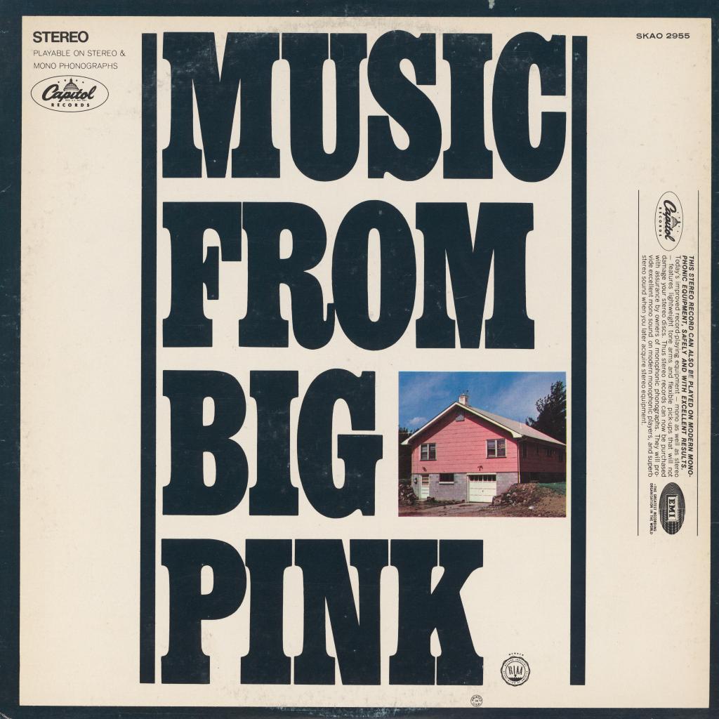 Album cover for Music from Big Pink